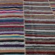 Vintage Oversize Kilim. Handwoven Cotton Rag Rug. Colorful Turkish Carpet. Adjustable Size Vintage Oversize Kilim. Handwoven Cotton Rag Rug. Colorful Turkish Carpet. Adjustable Size