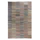 Adjustable Vintage Oversize Rag Rug. Handmade Striped Kilim. Multicolor Cotton Carpet Adjustable Vintage Oversize Rag Rug. Handmade Striped Kilim. Multicolor Cotton Carpet