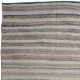 Adjustable Vintage Banded Cotton Kilim. Flat-Weave Rag Rug. Colorful Large Carpet Adjustable Vintage Banded Cotton Kilim. Flat-Weave Rag Rug. Colorful Large Carpet