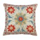 Embroidered 100% Silk Cushion Cover. Suzani Textile Accent Pillow. Handmade Throw Pillow Embroidered 100% Silk Cushion Cover. Suzani Textile Accent Pillow. Handmade Throw Pillow