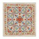Embroidered 100% Silk Cushion Cover. Traditional Accent Pillow. Uzbek Handmade Throw Pillow Embroidered 100% Silk Cushion Cover. Traditional Accent Pillow. Uzbek Handmade Throw Pillow