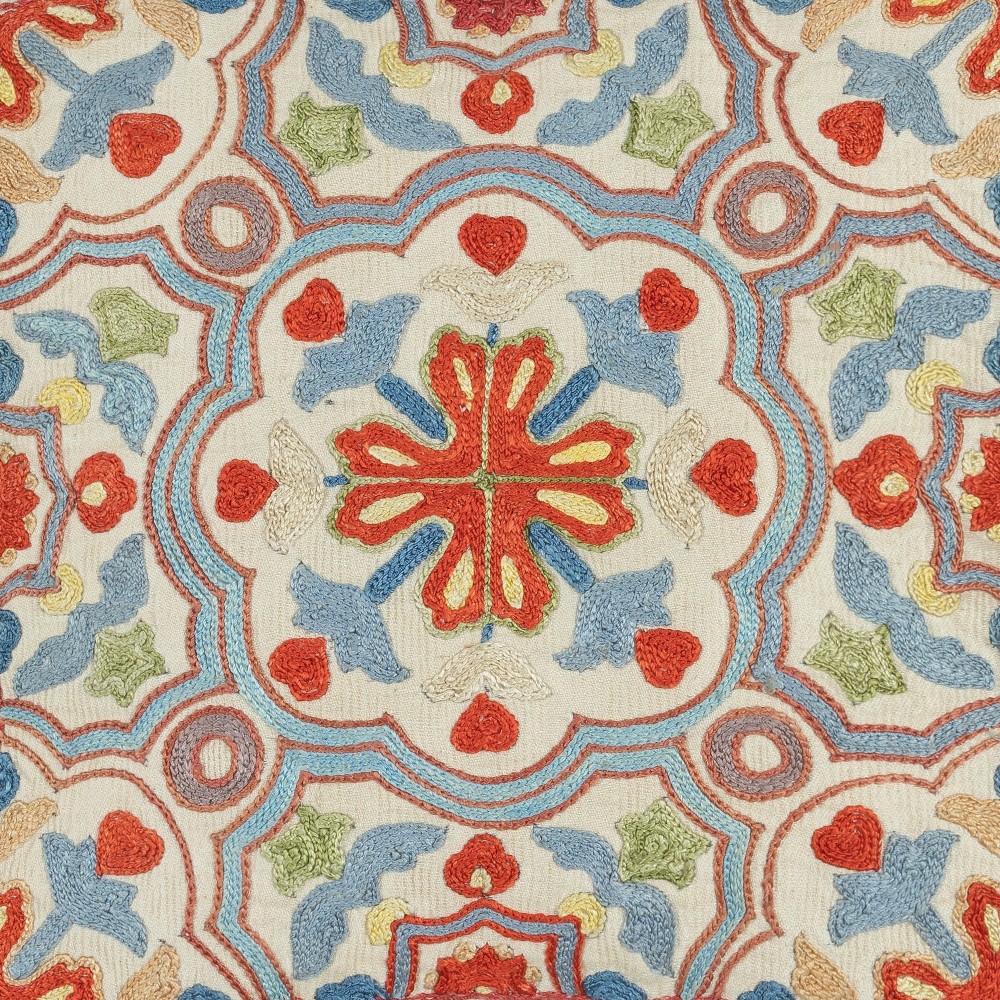 Embroidered 100% Silk Cushion Cover. Traditional Accent Pillow. Uzbek Handmade Throw Pillow Embroidered 100% Silk Cushion Cover. Traditional Accent Pillow. Uzbek Handmade Throw Pillow