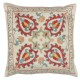 Embroidered 100% Silk Cushion Cover. Traditional Lace Pillow. Accent Pillow Embroidered 100% Silk Cushion Cover. Traditional Lace Pillow. Accent Pillow
