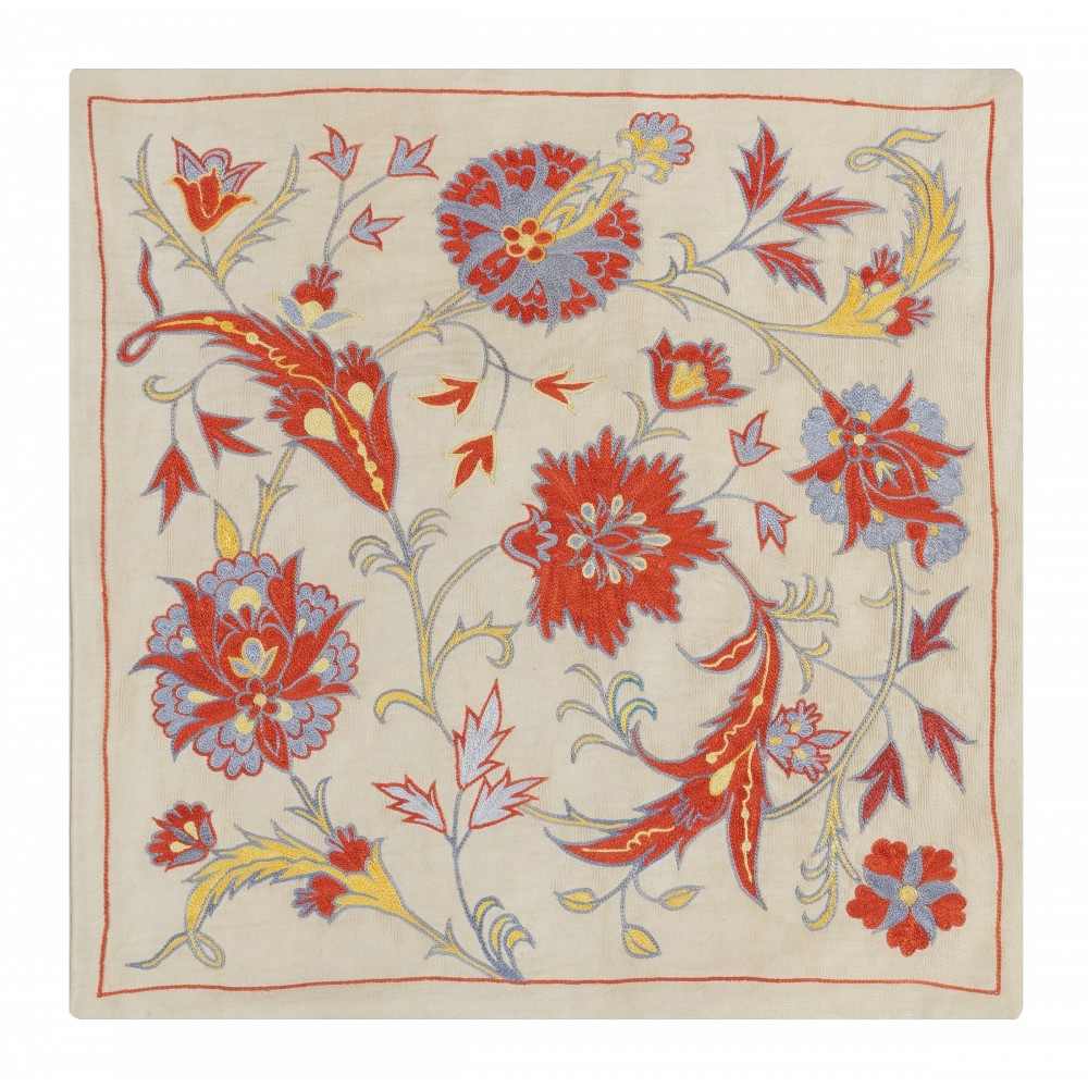 SET OF 2 - 100% Silk Cushion Covers. Embroidered Accent Pillows. Traditional Throw Pillows SET OF 2 - 100% Silk Cushion Covers. Embroidered Accent Pillows. Traditional Throw Pillows