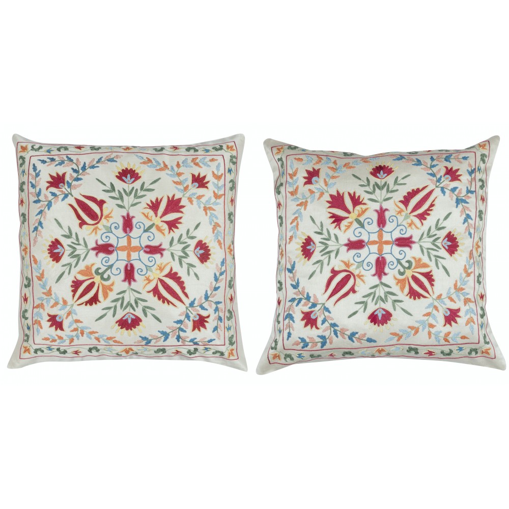 SET OF 2 - 100% Silk Accent Pillow Covers. A pair of Cushion Covers. Handmade Throw Pillows SET OF 2 - 100% Silk Accent Pillow Covers. A pair of Cushion Covers. Handmade Throw Pillows