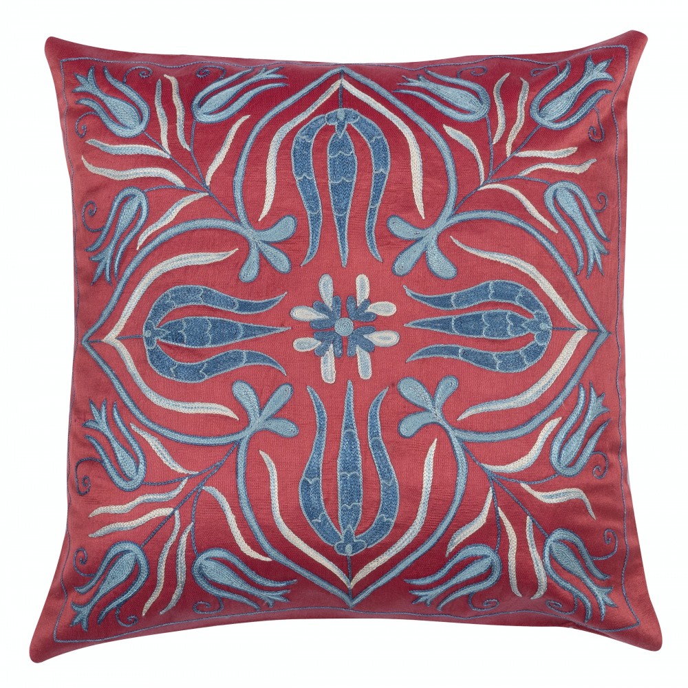 SET OF 2 - 100% Silk Cushion Covers. Embroidered Accent Pillows. Decorative Throw Pillows SET OF 2 - 100% Silk Cushion Covers. Embroidered Accent Pillows. Decorative Throw Pillows