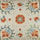 100% Silk Embroidered Lumbar Pillow Cover. Traditional Accent Pillow. Uzbek Cushion Cover 100% Silk Embroidered Lumbar Pillow Cover. Traditional Accent Pillow. Uzbek Cushion Cover
