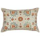 100% Silk Embroidered Lumbar Pillow Cover. Traditional Accent Pillow. Uzbek Cushion Cover 100% Silk Embroidered Lumbar Pillow Cover. Traditional Accent Pillow. Uzbek Cushion Cover