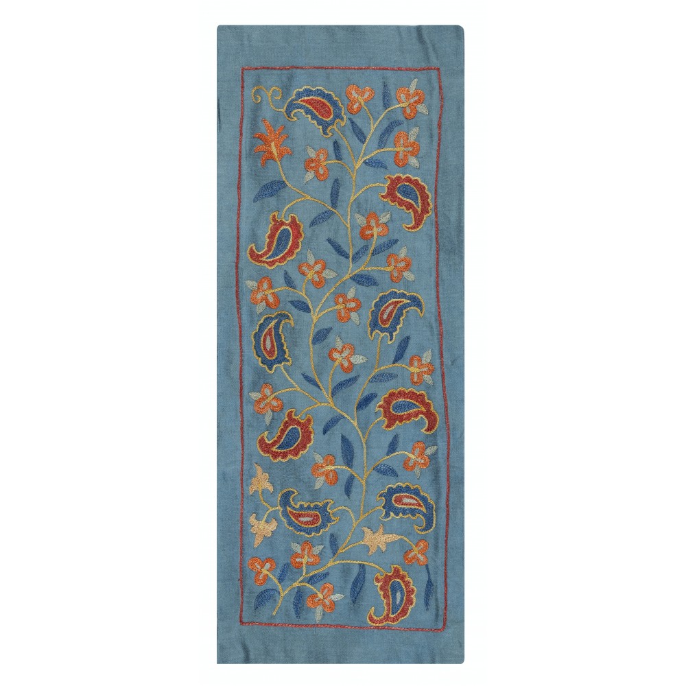 Embroidered All Silk Wall Hanging. Boho Wall Decor. Traditional Tapestry Embroidered All Silk Wall Hanging. Boho Wall Decor. Traditional Tapestry