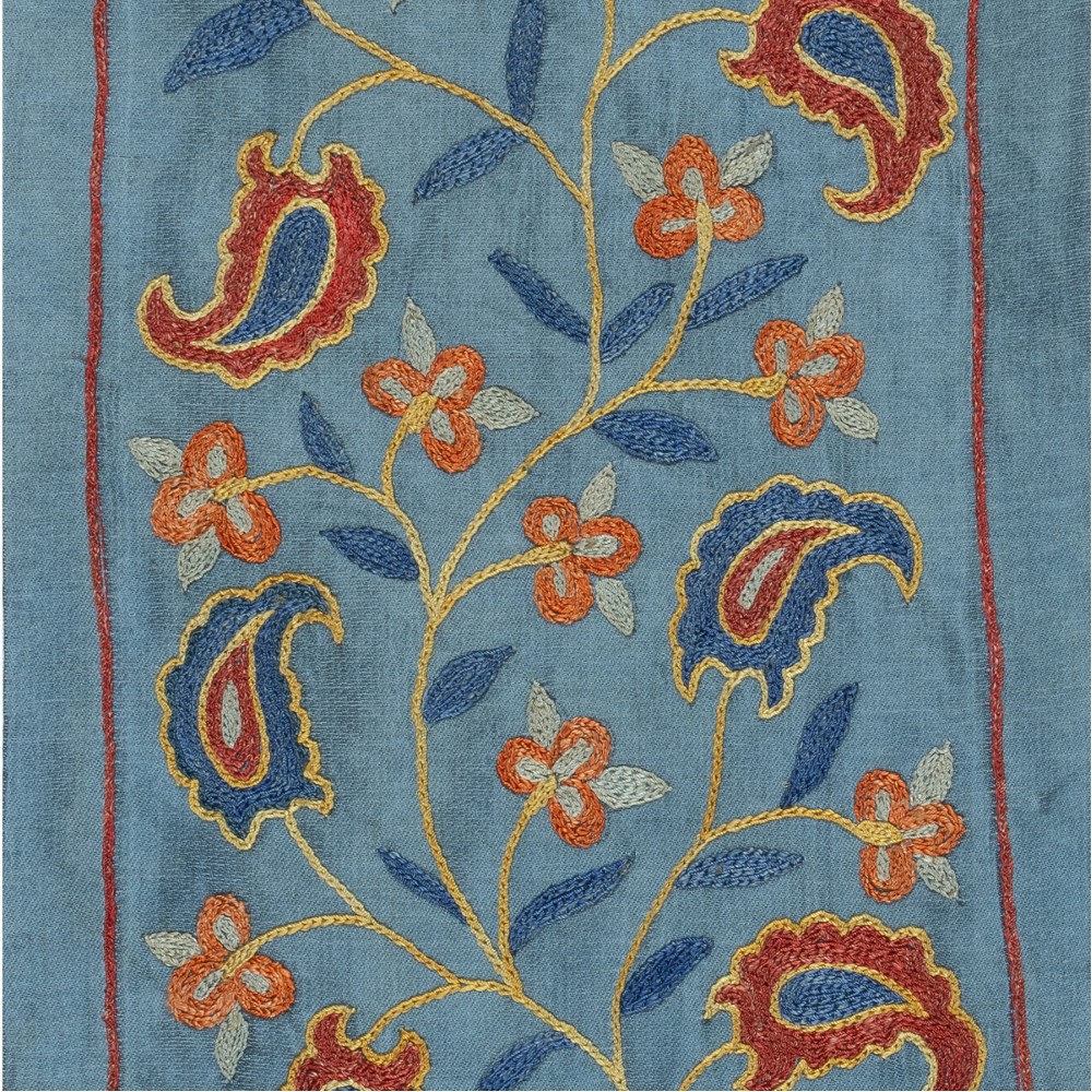 Embroidered All Silk Wall Hanging. Boho Wall Decor. Traditional Tapestry Embroidered All Silk Wall Hanging. Boho Wall Decor. Traditional Tapestry