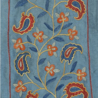 Embroidered All Silk Wall Hanging. Boho Wall Decor. Traditional Tapestry Embroidered All Silk Wall Hanging. Boho Wall Decor. Traditional Tapestry