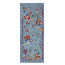 Embroidered 100% Silk Wall Hanging. Boho Wall Decor. Traditional Tapestry