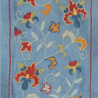 Embroidered 100% Silk Wall Hanging. Boho Wall Decor. Traditional Tapestry Embroidered 100% Silk Wall Hanging. Boho Wall Decor. Traditional Tapestry