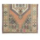 Vintage Oriental Rug, Handmade Tribal Style Wool Carpet