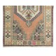 Beautiful Vintage Oriental Rug, Handmade Tribal Style Wool Carpet