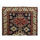 Vintage Hand Knotted Wool Accent Rug from Turkey, Circa 1970