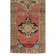 Traditional Vintage Turkish Karapinar Runner Rug for Hallway Decor. 100% Wool