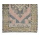 Traditional Hand-Knotted Vintage Central Anatolian Village Rug, Soft Wool Pile, One-of-a-Kind Carpet