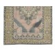 Traditional Vintage Hand-Knotted Central Anatolian Village Rug