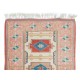 Handmade Central Anatolian Accent Rug, 100% Wool