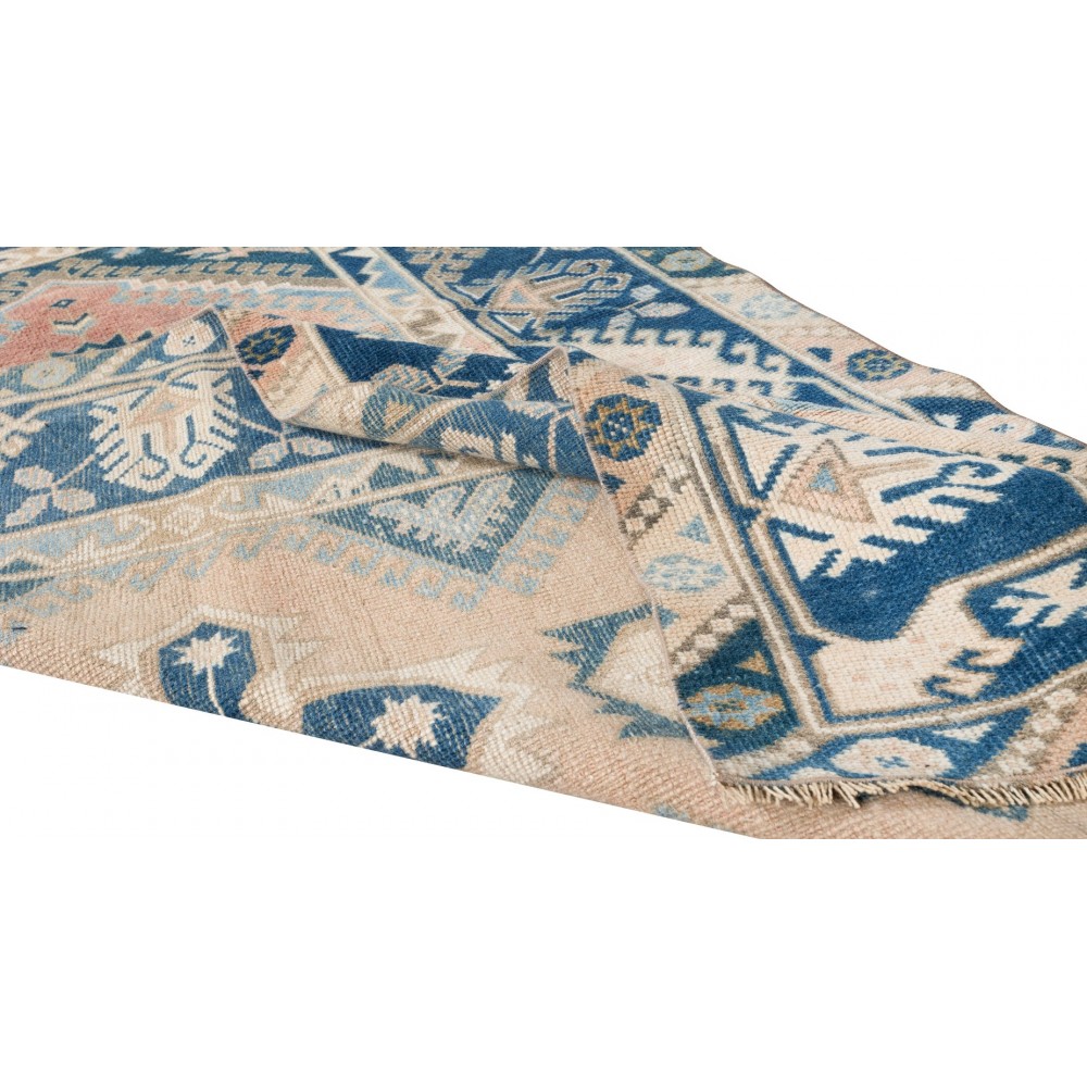 Vintage Handmade Turkish Wool Rug for Home & Office Decor