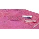 Art Deco Chinese Rug Over-Dyed in Pink, Mid-Century Hand Knotted Wool Carpet Art Deco Chinese Rug Over-Dyed in Pink, Mid-Century Hand Knotted Wool Carpet