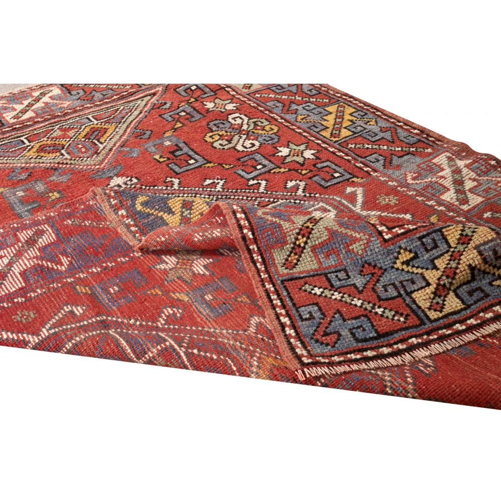Vintage Handmade Turkish Wool Rug for Home & Office Decor