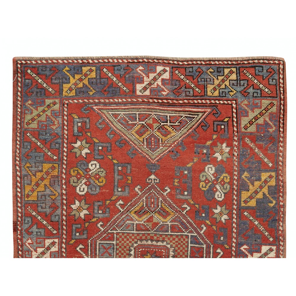 Vintage Handmade Turkish Wool Rug for Home & Office Decor