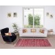 Contemporary Handmade Turkish Rug in Red Color