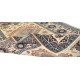 Hand-Made Anatolian Rug with Two Geometric Medallions, 100% Wool