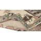 Handmade Accent Rug with Geometric Design, Turkish Carpet, 100% Wool