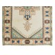 Handmade Accent Rug with Geometric Design, Turkish Carpet, 100% Wool