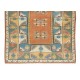 Hand Knotted Geometric Rug from Milas / Turkey, 100% Wool
