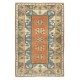Hand Knotted Geometric Rug from Milas / Turkey, 100% Wool