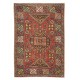 Semi Antique Turkish Rug, Authentic Hand-Knotted Carpet