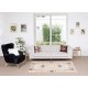 Modern Handmade Turkish Rug with Geometric Design, 100% Wool