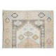 Modern Handmade Geometric Pattern Area Rug, Hand Knotted Turkish Carpet, 100% Wool