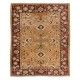 Decorative Turkish Rug, Modern Hand Knotted Carpet with Floral Design, 100% Wool