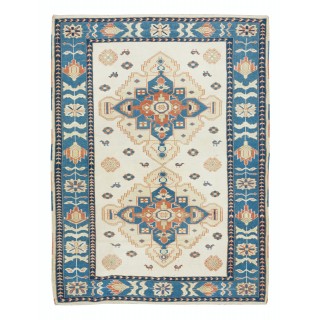 New Handmade Turkish Oushak Rug, Modern Living Room Carpet, 100% Wool