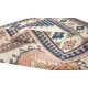 Hand Knotted Turkish Carpet with Geometric Design, 100% Wool Rug