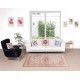 Modern Handmade Turkish Rug with Medallion Design, 100% Wool
