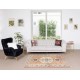 Tri-Medallion Turkish Area Rug for Office & Home Decor, 100% Wool