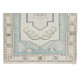 Hand Knotted Turkish Geometric Area Rug for Office & Home Decor, 100% Wool