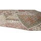 Fine Vintage Turkish Kysari - Kayseri Rug with Medallion Design, 100% Wool