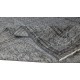 Contemporary Handmade Turkish Area Rug Over-Dyed in Gray 4 Modern Interiors