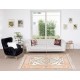 Modern Hand Knotted Turkish Geometric Area Rug for Office & Home Decor, 100% Wool