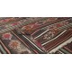 Colorful Hand-Woven Turkish Vintage Wool Kilim, Flat-weave Rug