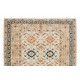 Contemporary Handmade Turkish Area Rug. 100% Wool, Natural Dyes, Modern Geometric Design Carpet