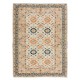 Mid-Century Hand Knotted Turkish Geometric Wool Area Rug for Office and Home Decor