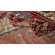 Handknotted 1960s Turkish Village Rug with Medallion Design, 100% Wool